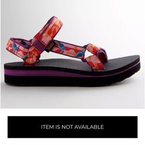 Teva Women's Purple Multi-Color Hummingbird Sport Sandal